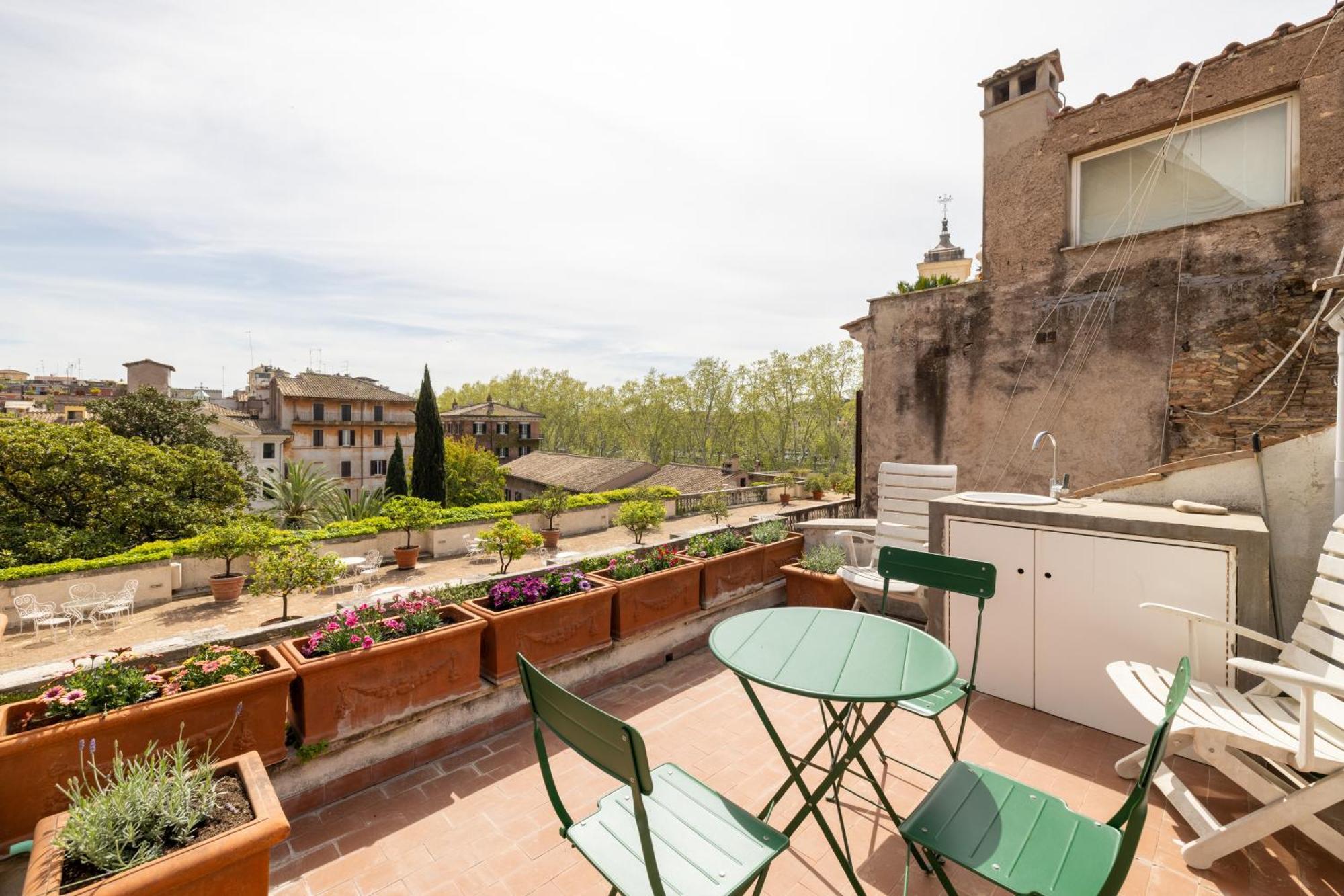 Farnesi Terrace Penthouse Apartment Rome Luaran gambar